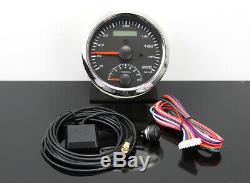 Motorrad GPS-Tachometer Speedo 200km/h m. Drehzahlmesser w. Rev Counter Ø85mm