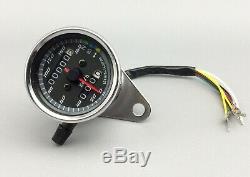 Motorrad Mini Tachometer Speedometer Tacho Cafe Racer Bobber Scrambler Custom