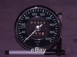 NOS OEM Porsche 356 Euro VDO 200 km/h Speedometer Speedo Tacho Tachometer A B