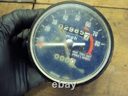Nippon Seiki 80mph Motorcycle Motorbike Speedo Speedometer Head Clock Dash 2001