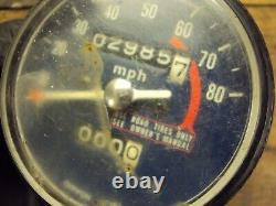 Nippon Seiki 80mph Motorcycle Motorbike Speedo Speedometer Head Clock Dash 2001