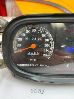OEM 86-95 Harley Touring Front Speedometer Tach Speedo Tachometer Vintage