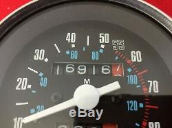 ORIGINAL 1982 HARLEY FXRT SPEEDOMETER AMF GAUGE 16K mile SPEEDO TACH DYNA XL FXR