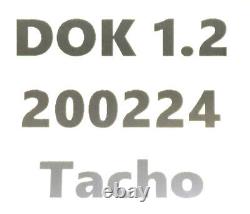 Original Dacia Dokker 1.2 248103023R Speedometer Combo Instrument Speedometer