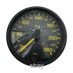Original Porsche 944 speedometer yellow speedometer 260 km/h VDO 94464103000