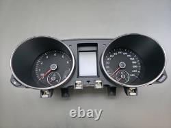 Original VW Golf 6 VI convertible speedometer instrument cluster km/h 5K7920860