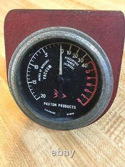 Paxton Supercharger Mcculloch Blower Mustang Cobra Thunderbird Studebaker Gauge