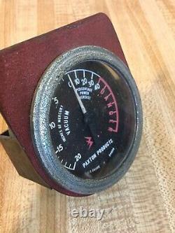 Paxton Supercharger Mcculloch Blower Mustang Cobra Thunderbird Studebaker Gauge