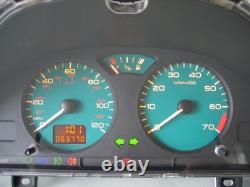 Peugeot 106 Citroen Saxo 1.1 Dials Green Speedo Clocks Instrument Cluster 63k