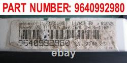 Peugeot 106 Citroen Saxo 1.1 Dials Green Speedo Clocks Instrument Cluster 63k