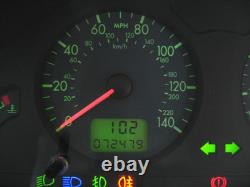 Peugeot 106 Citroen Saxo 1.1 Dials Grey Speedo Clocks Instrument Cluster 72k