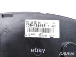 Peugeot Boxer Speedometer Instrument Block 2.2 BlueHDi 140 Diesel 103kW (140HP)