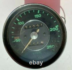 Porsche 911 901 Speedometer Tacho 250kmh 90174110201 1964 VDO