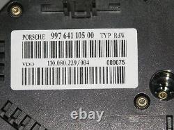 Porsche 911 997 Carrera S instrument cluster speedometer km/h speedometer speedometer speedometer speedometer