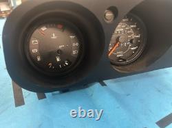 Porsche 944 2.5 8v 1983 Dash Board Clock Set Instrument Cluster Speedo Rev Gauge