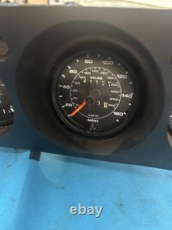 Porsche 944 2.5 8v 1983 Dash Board Clock Set Instrument Cluster Speedo Rev Gauge