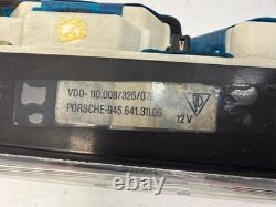 Porsche 944 2.5 Instrument Cluster Speedometer Speedo Rev Counter Gauges 87-89