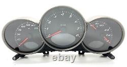 Porsche 987 Boxster Cayman Gen1 Manual Instrument Cluster Speedo Tacho VDO MPH