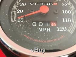 RARE 1993 HARLEY SPORTSTER 90th ANN. SPEEDOMETER TACHOMETER TACH DYNA SPEEDO FXR