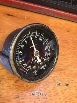 Rajay Turbo Charger Gauge Mccullough Supercharger Uber Rare Turbocharger Scta