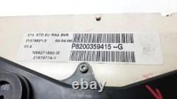 Renault Master 2004-2009 Speedometer Tachometer Instrument Cluster P8200359415G