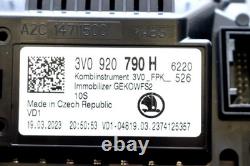 Skoda Superb III 3v Facelift 2.0d 3v0920790h Instrument Cluster Speedometer Full Digital