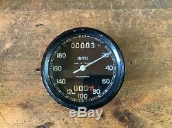 Smiths Chronometric speedo & Tachometer RC95 Tell Tale & V. Rare 180 MPH speedo