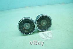 Smiths Enduro Gauges Speedometer Tach Speedo Grey Face Tr6c T120tt T120c Sc Cb