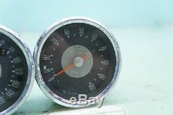 Smiths Enduro Gauges Speedometer Tach Speedo Grey Face Tr6c T120tt T120c Sc Cb