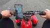 Speed Test On 36v 500w Kids Electric Atv Quad Bike On 65kg Loading