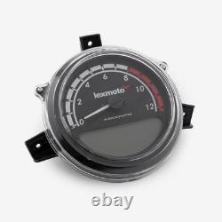 Speedo Assembly mph Speedometer Gauge Analogue & Digital Waterproof Scooter NEW
