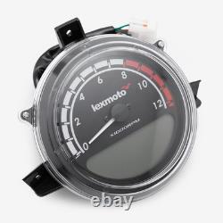 Speedo Assembly mph Speedometer Gauge Analogue & Digital Waterproof Scooter NEW