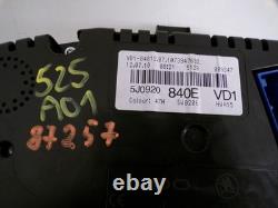 Speedometer Instrument Cluster Skoda Fabia II 5J 1.2TSI 5J0920840E Speedometer 525A01
