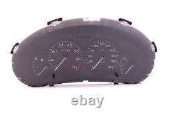 Speedometer Peugeot 206 petrol engine 9634961180 instrument cluster 2 connections #Defects