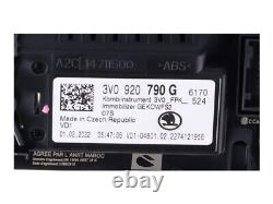 Speedometer SKODA Superb III station wagon (3V) 2.0 TDI 110 kW 150 hp (03.2015-) 3v0