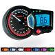 Speedometer Tachometer Multifunction Koso GP rx2 with Abe Universal Motorcycle