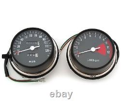 Speedometer & Tachometer Set Honda CB750 CB750K CB750F 1973-1978 MPH