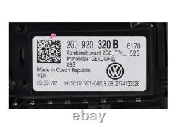 Speedometer VW T-Cross (C11) 1.0 TSI 70 kW 95 hp (12.2018-) 2g0920320b 1.0 t