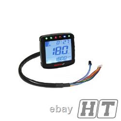 Speedometer Xr s 01 Koso digital universal blue ABE for Malaguti Ciak Master 125 250