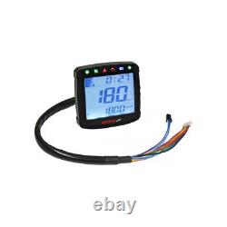 Speedometer Xr s 01 Koso digital universal blue ABE for Malaguti Ciak Master 125 250