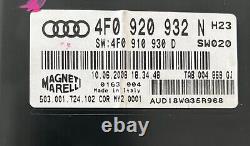 Speedometer instrument cluster speedometer 4F0920932N Audi A6 S6 RS6 4F V10 biturbo