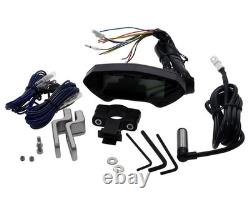 Speedometer speedometer Koso DB01RN black with tachometer digital ABE universal