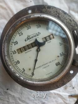 Stewart Speedometer MC 82mm Speedometer Tachometer Brass BSA Norton AJS BS Motorcycle