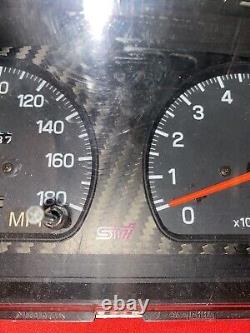 Subaru Impreza Classic STI V1 / V2 / V3 Carbon Clocks Speedo Instrument Cluster