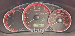 Subaru Impreza WRX STI Hatch GRB GH Defi Style Sweeping Speedo Red 98k mile DCCD