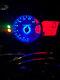 Suzuki GSXR 750 K6 K7 II Speedometer Blue LED Rear Sound