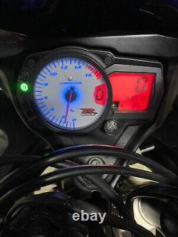 Suzuki GSXR 750 K6 K7 II Speedometer Blue LED Rear Sound