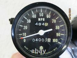 Suzuki Ts-185 Ts 185 Compltete Speedo + Tach + Mt Plate Operation Verified