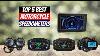 Top 5 Motorcycle Digital Speedometers Best Universal Tft Gauges