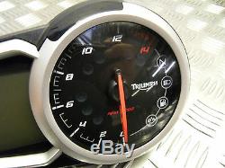 Triumph Street Triple 675 Clocks / Speedo / Instrument (6482m) 2013 to 2016
